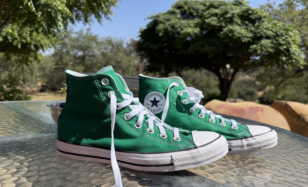 CONVERSE Chuck Taylor グリーン スニーカー 9.5 $60 - NWOB - Green - CONVERSE ALL STARS - Chuck Taylor - Men 8.5
