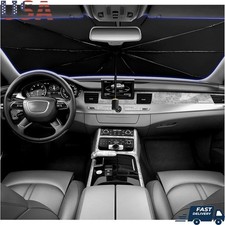 5 Layer Car Windshield Sun Shade Heat Reflector Portable Universal Fit New