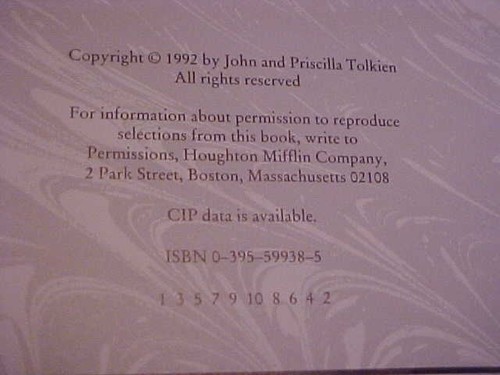 Das Tolkien Familienalbum HP Buch, von John & Priscilla Tolkien - Bild 4 von 6