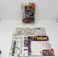 Sega Saturn 3 Free Games Pack Not For Resale NFR Complete CIB Tested