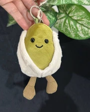 Jellycat Amuseables Horatio Pistachio Soft Plush Toy Stuffed Food Doll Bag NWT