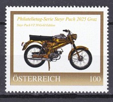 Philatelietag Graz August 2025 Postfrisch ** 8164173 Steyr Puch