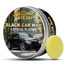 Black Car Wax Crystal Plating Polish Scratch ...