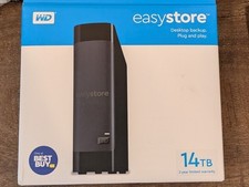 WD EasyStore 14TB External USB 3.0 Hard Drive Enclosure (CASE ONLY/NO Drive)