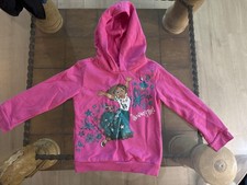 Disney Encanto Hoodie Girls 4 Mirabel Uniquely Me Pullover Sweatshirt Flowers Mo