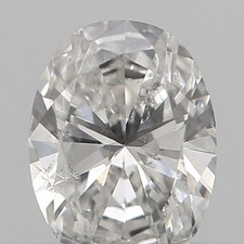 0.19 Ct Natural Diamond Loose Oval Color G/SI Clarity 4x3 mm Size GIA CERTIFIED 802.74 per carat