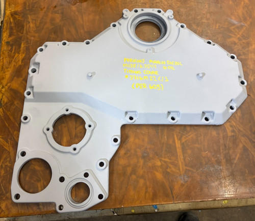 PERKINS M135/6.3544 MARINE DIESEL 6CYL TIMING COVER #3716M22C/1