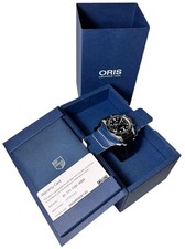 Oris Divers Chrono Stainless Steel Black Dial 40mm Automatic Men's Watch 7791 10