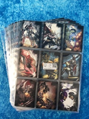 Marvel: Heroes and Villains Complete Trading Card Base Set by Rittenhouse 2010