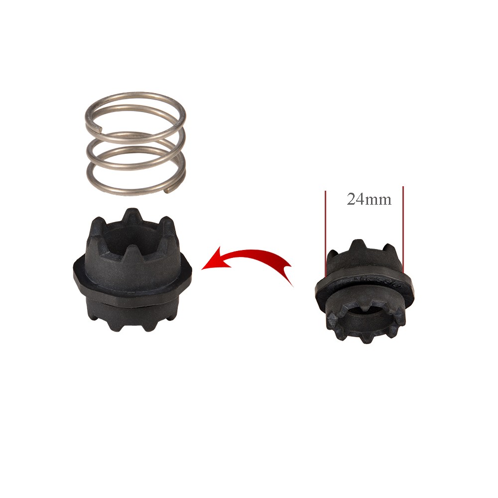 Rubber buffers