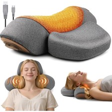 Callixe Thera Pillow Massage Neck Hump, TheraPillow Traction Massager with He...