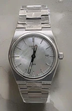 Tissot PRX 35mm White Mother of Pearl Watch T137.210.11.111.00