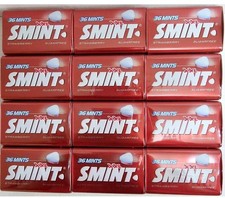 SMINT XXL STRAWBERRY SUGARFREE TINS. 12x25g.BEST BEFORE 06/09/2027