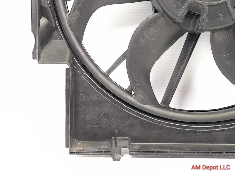 BMW 335xi 335i N54 N55 E90 E92 2007 ventilador de refrigeración motor turbo 600 W 17425A3F109 Foto 4 de 4