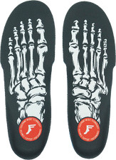 FOOTPRINT KINGFOAM ORTHOTICS SKELETON BLK 13/13.5