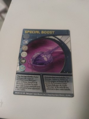 (Z4) SPIELKARTEN FR BAKUGAN Battle Brawlers SPECIAL BOOST 40/48c Holographisch