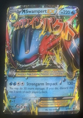 M Swampert EX XY87 Jumbo Cards Holo for sale online | eBay