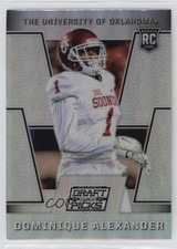 2016 Panini Prizm Collegiate Draft Picks Silver Dominique Alexander #215 0d2