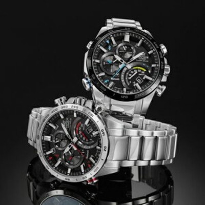 Casio EDIFICE Time Traveler EQB-501XDB-1AJF Bluetooth Chronograph