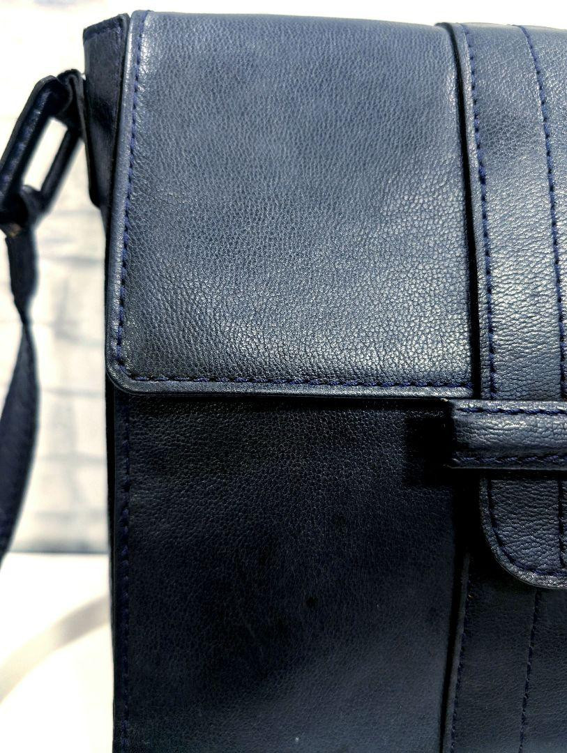 Borsa a tracolla YVES SAINT LAURENT pelle marina vintage usata