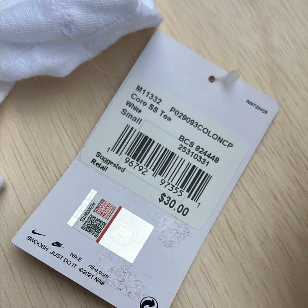 White Nike Coach Prime T-Shirt and Hat Set Small thumbnail 8