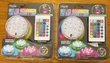 COLOR CHANGING LED SUBMERSIBLE LIGHT - 2 PACK