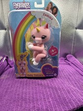 2016 Wow Wee Fingerlings Gemma Pink Baby Unicorn 5" Figure - NIB