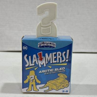 Imaginext DC Super Friends Slammers Arctic Sled & Mystery Figure Toy