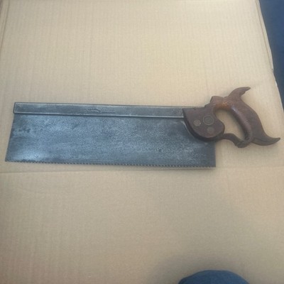 Seltene 1880er Vintage F T B Lawson Zapfensäge 14  11tpi 