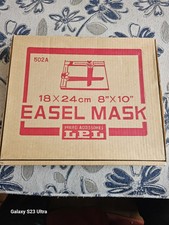 Easel Mask LPL 502A  Vintage 8 10in. Or 18 24 cm