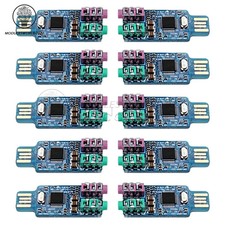 10PCS CM108 USB Drive Free Sound Card Laptop Computer External Sound Card Module