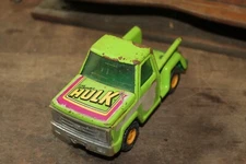 Vintage 1980's Buddy L Japan Pressed Steel The Incredible Hulk Pick Up Truck