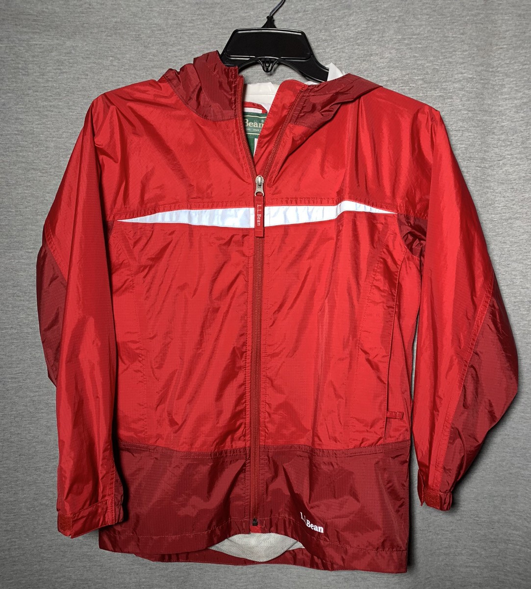 L.L. Bean Kids Youth Lined Reflective Nylon Jacket L 14/16 | eBay