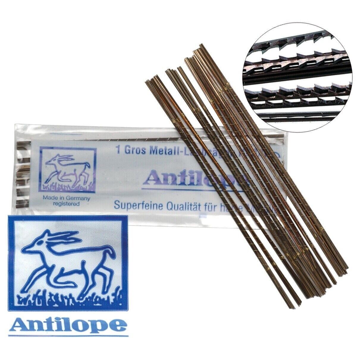 Antilope Jewelers Saw Blades 6/0 Jewelry Making Pack of 144 pcs. eBay