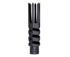 Long Prong Black Color All Steel 5/8x24 TPI Thread Compensator For 308/7.62