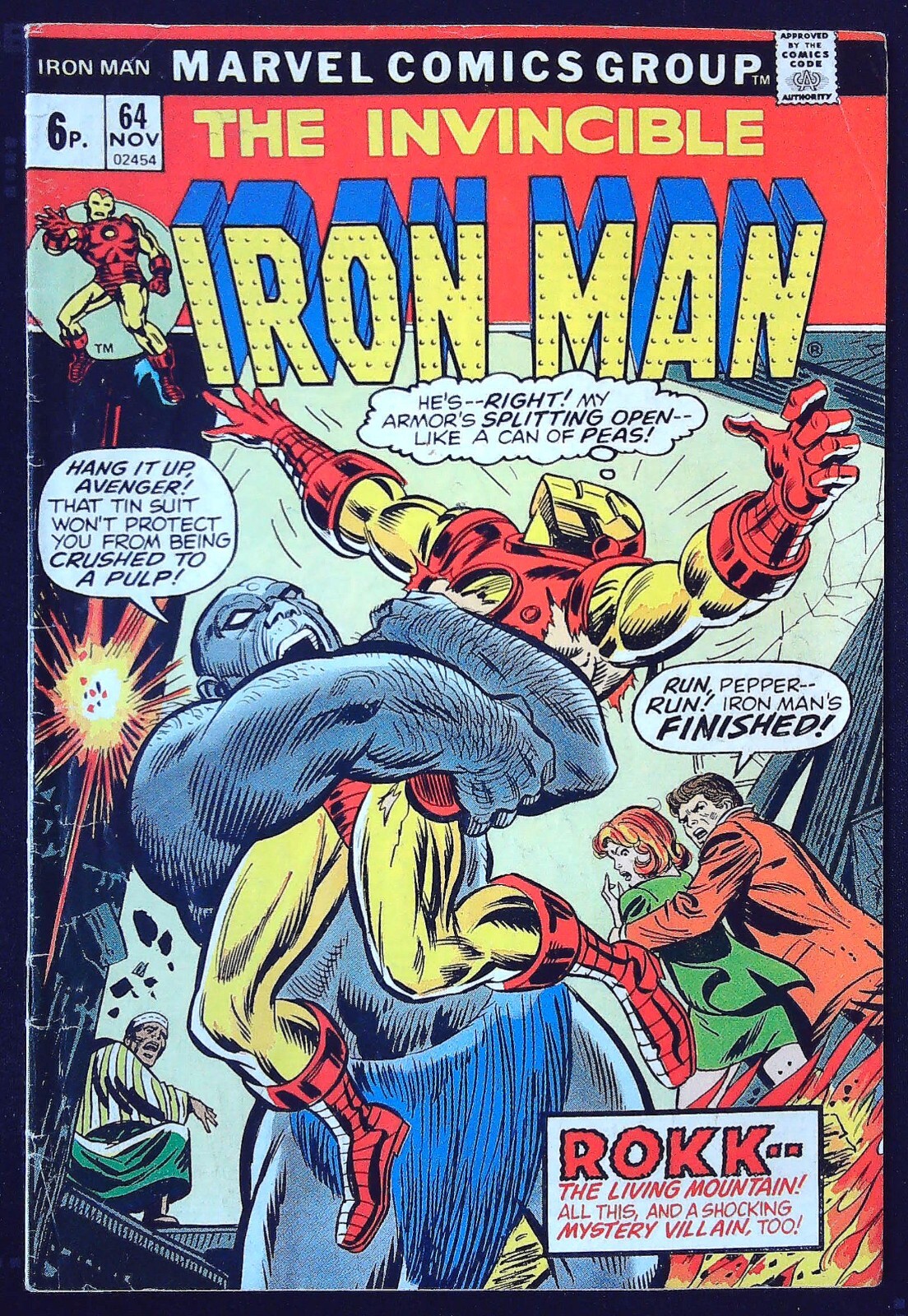 INVINCIBLE IRON MAN #64 - Back Issue