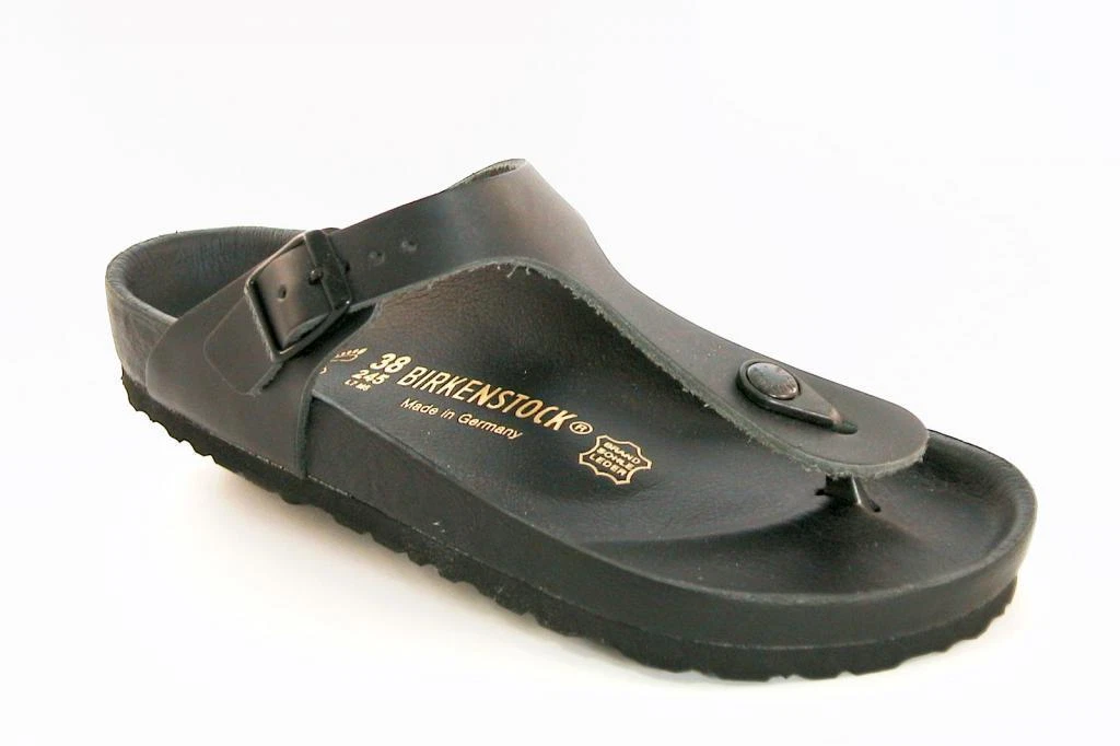 Birkenstock top pelle nera