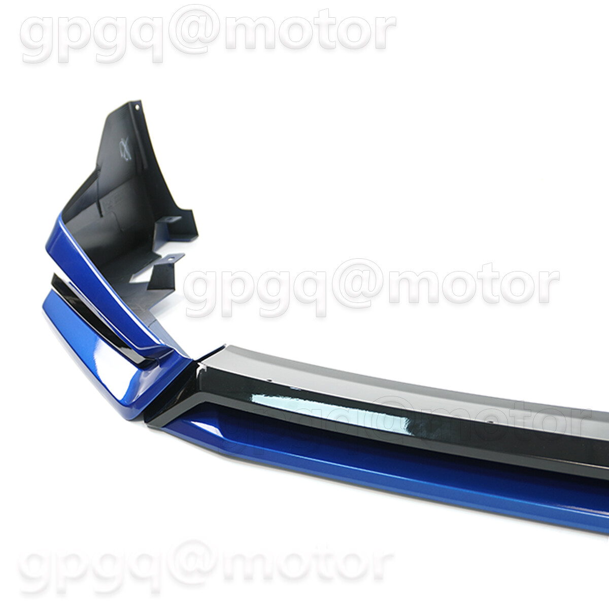 For Honda Civic Sedan Hatch 2022-24 Yofer V3 Style Aegean Blue Front Bumper Lip