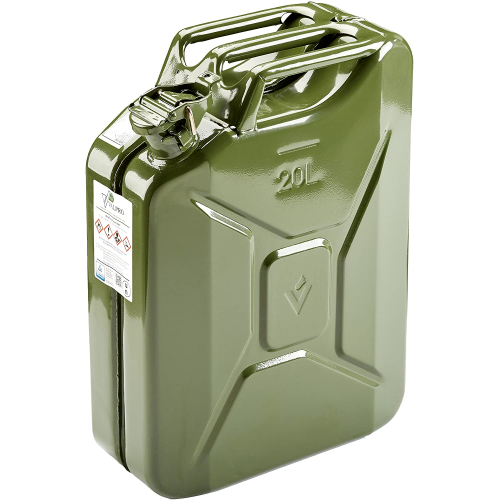 Valpro European Mil Spec 2023 NATO Style Steel Jerry Can 20L