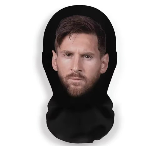 Maschera Viso Nera Kanye West, Full Face Seconda Pelle In Maglia Traspirante, Unisex