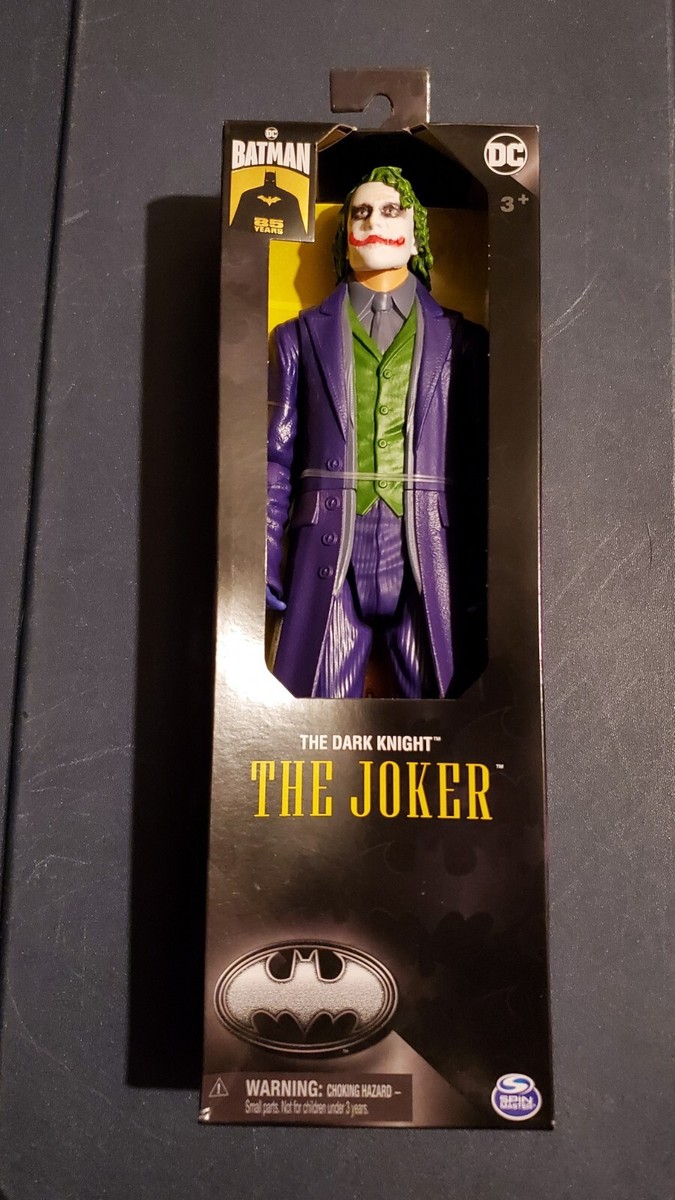 【GOOD CONDITION】08s THE DARK KNIGHTジョーカー Spin Master DC 12-Inch The Joker The Dark Knight Batman 85