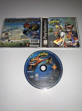 Crash Bandicoot 3: WARPED, PS1 Black Label COMPLETE - Holo Lenticular Cover