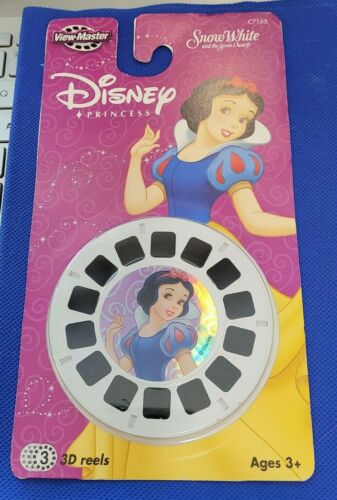 SEALED Disney Disney's Princess Snow White & the 7 Dwarfs view-master Reels Pack - Afbeelding 1 van 2