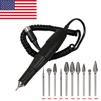 Dental Lab Marathon Electric Micromotor 35,000 RPM Handpiece /Polishing Burs ns