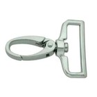 2/5/10 Stück Metall Karabinerhaken 40mm silber eckig für Gurtband 40mm Karabiner