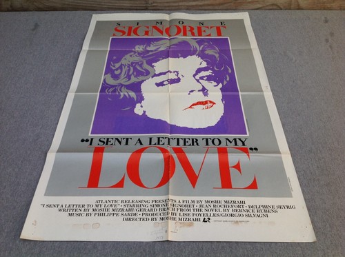 1981 I Sent A Letter To My Love Original Movie House Full Sheet Poster