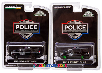 Greenlight 1:64 2021 Chevrolet Tahoe Police Pursuit Vehicle PPV