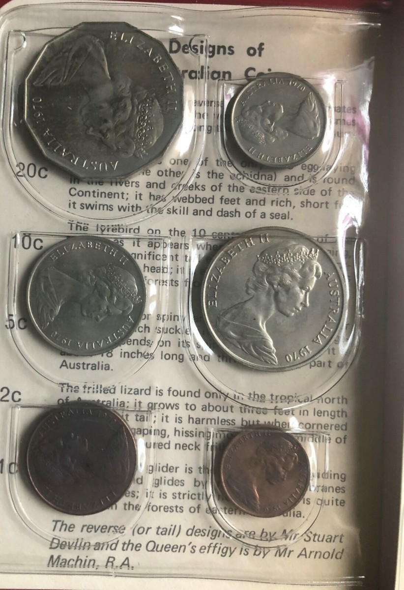 1970 Australia Royal Australian Mint Coin Set | eBay