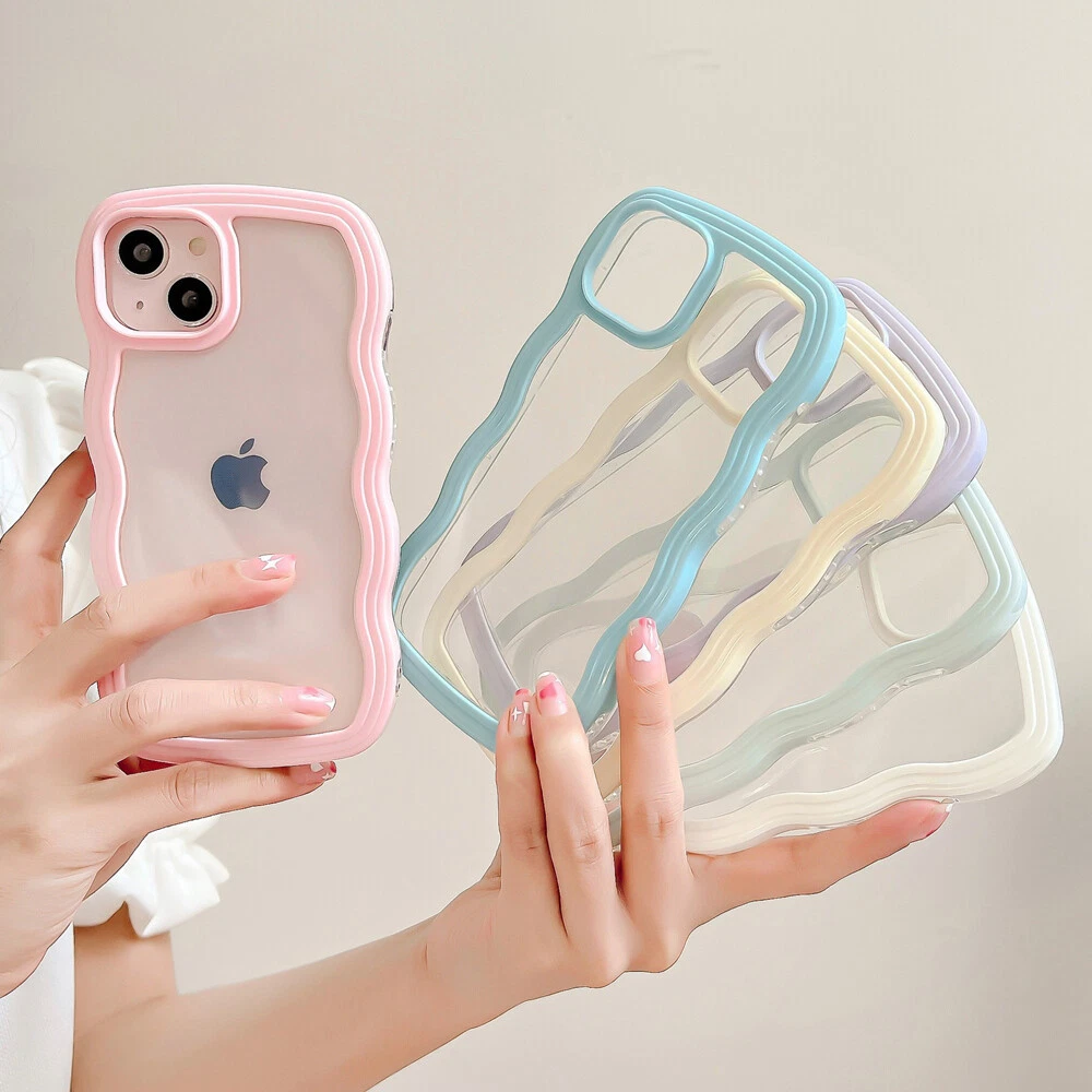 iPhone 15 Pro Max Case Cover iPhone 15 Pro Colour Transparent Clear Fundas  iPhone 11 13 12 14 15 Pro Max 7 8 Plus SE 2020 