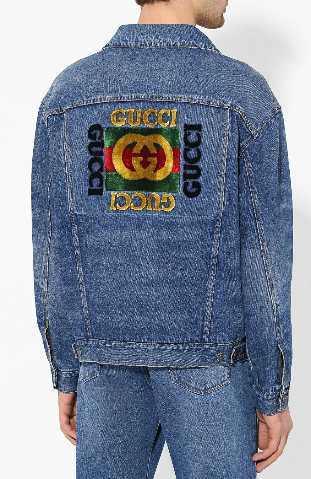 Veste Jeans GUCCI Taille 50 EUR L LARGE Blouson NEUF *1800 EUR* Jacket Denim